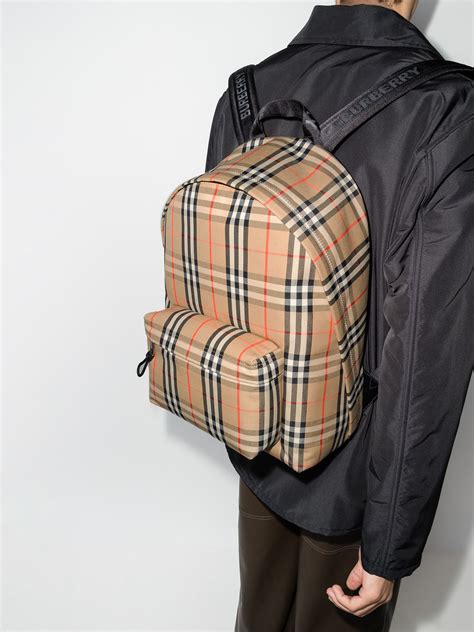 vintage burberry suitcase|burberry canvas backpack.